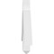 Ekena Millwork Bellingham Architectural Grade PVC Gable Bracket, 48"W x 12"H x 2"D x 6"F, 6/12 Pitch GBP048X12X0206BEL00 - alternate 4